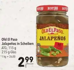 CITTI Markt Old El Paso Jalapeños in Scheiben Angebot