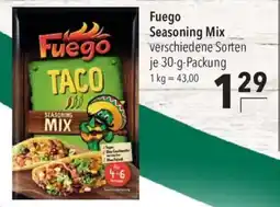 CITTI Markt Fuego Seasoning Mix Angebot