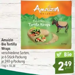CITTI Markt Amaizin Bio Tortilla Wraps Angebot