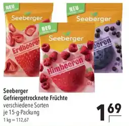 CITTI Markt Seeberger Gefriergetrocknete Früchte Angebot