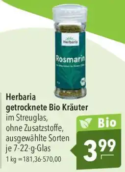 CITTI Markt Herbaria getrocknete Bio Kräuter Angebot