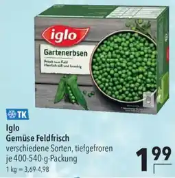 CITTI Markt Iglo Gemüse Feldfrisch Angebot