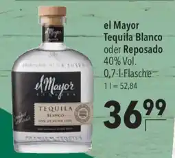 CITTI Markt el Mayor Tequila Blanco oder Reposado Angebot