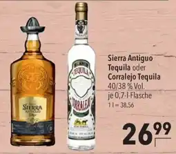 CITTI Markt Sierra Antiguo Tequila oder Corralejo Tequila Angebot