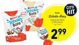CITTI Markt Kinder Schoko-Bons Angebot