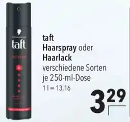 CITTI Markt taft Haarspray oder Haarlack Angebot
