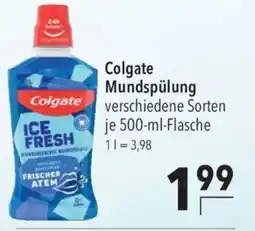 CITTI Markt Colgate Mundspülung Angebot