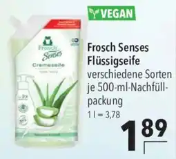CITTI Markt Frosch Senses Flüssigseife Angebot