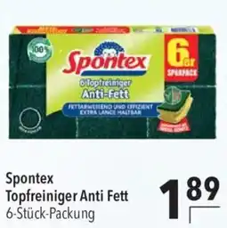 CITTI Markt Spontex Topfreiniger Anti Fett Angebot