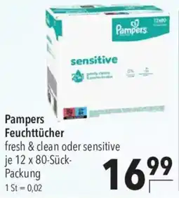 CITTI Markt Pampers Feuchttücher Angebot