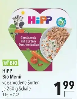 CITTI Markt HiPP Bio Menü Angebot