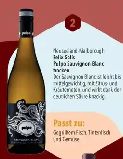 CITTI Markt Felix Solis Pulpo Sauvignon Blanc trocken Angebot