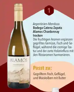 CITTI Markt Bodega Catena Zapata Alamos Chardonnay trocken Angebot