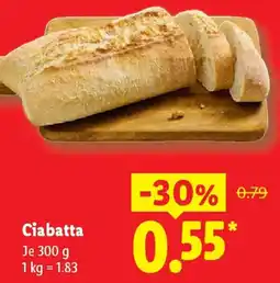 Lidl Ciabatta Angebot