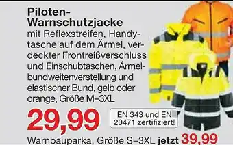 Jawoll Piloten Warnschutzjacke Angebot