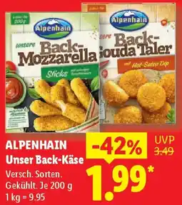 Lidl ALPENHAIN Unser Back-Käse Angebot