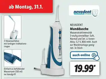 Lidl Munddusche Angebot