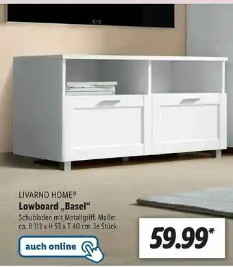 Lidl Lowboard Basel Angebot