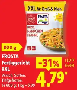 Lidl FROSTA Fertiggericht XXL Angebot