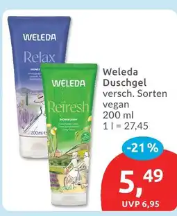 Budni Weleda relax duschgel Angebot