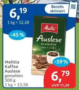 Budni Melitta kaffee auslese klassisch Angebot