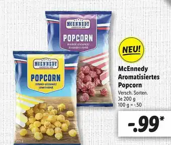 Lidl Mcennedy Aromatisiertes Popcorn Angebot