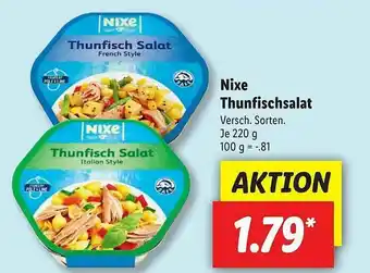 Lidl Nixe Thunfischsalat Angebot