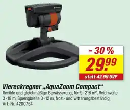 toom Baumarkt Viereckregner,,AquaZoom Compact" Angebot