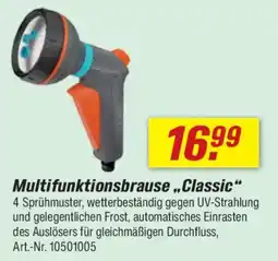 toom Baumarkt Multifunktionsbrause ,,Classic" Angebot