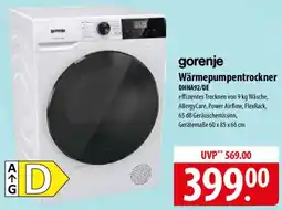 Famila Nord Ost gorenje Wärmepumpentrockner DHNA92/DE Angebot
