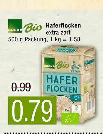 Marktkauf Edeka Bio Haferflocken Angebot