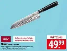 Famila Nord Ost Käfer Messer Damast Santoku Angebot