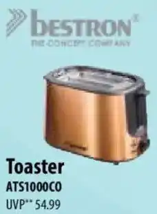 Famila Nord Ost BESTRON Toaster ATS1000CO Angebot
