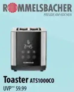 Famila Nord Ost ROMMELSBACHER Toaster ATS1000CO Angebot