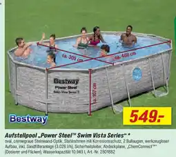 toom Baumarkt Bestway Aufstellpool,,Power Steel Swim Vista Series" Angebot