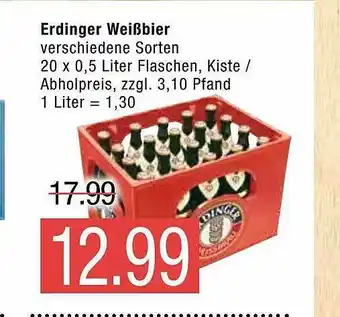 Marktkauf Erdinger Weißbier Angebot