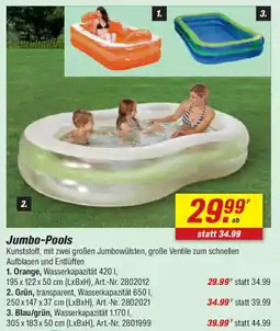 toom Baumarkt Jumbo-Pools Angebot