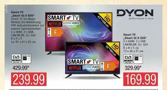 Marktkauf Dyon Smart Tv Smart 32 X-eos Angebot