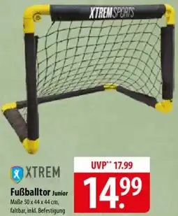 Famila Nord Ost XTREM Fußballtor Junior Angebot