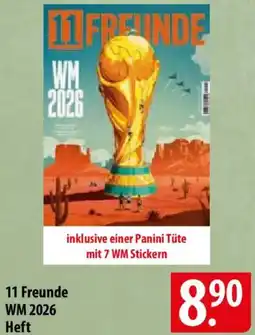 Famila Nord Ost 11 Freunde WM 2026 Heft Angebot