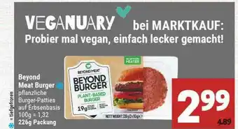 Marktkauf Beyond Meat Burger Angebot