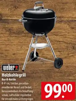 Famila Nord Ost weber Holzkohlegrill Bar-B-Kettle Angebot