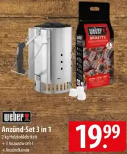 Famila Nord Ost weber Anzünd-Set 3 in 1 Angebot