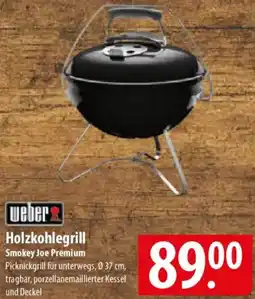 Famila Nord Ost weber Holzkohlegrill Smokey Joe Premium Angebot