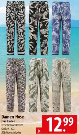 Famila Nord Ost Damen-Hose zum Binden Angebot