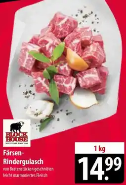 Famila Nord Ost BLOCK HOUSE Färsen Rindergulasch Angebot