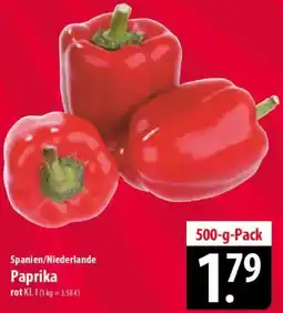 Famila Nord Ost Paprika Angebot