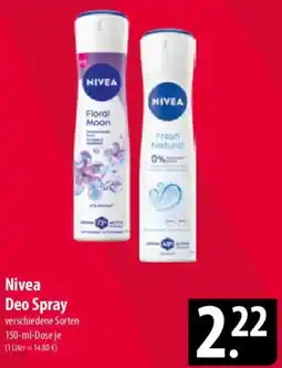 Famila Nord Ost Nivea Deo Spray Angebot