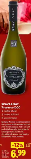 Lidl SCAVI & RAY Prosecco DOC Angebot