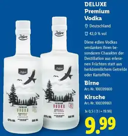 Lidl DELUXE Premium Vodka Angebot